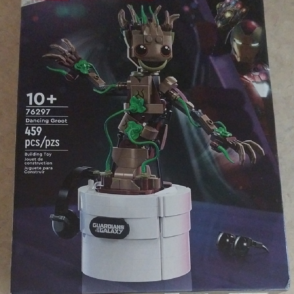 LEGO Guardians Dancing Groot with Brown and Green Details